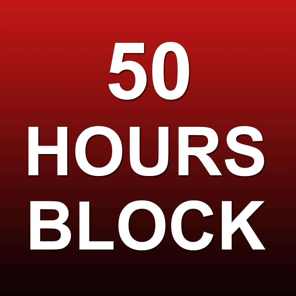 50 Hour Flight Block